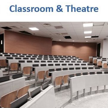 classroom and lecture seating