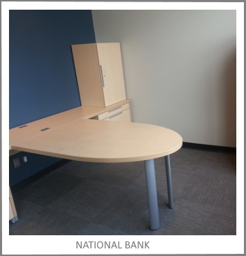 Benton Office Interiors National Bank Project